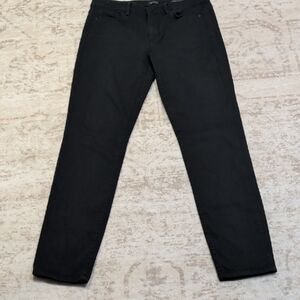 J. Jill Black Straight-Leg Jeans Size8T